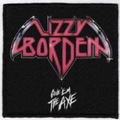 Lizzy Borden Geta - Small Printed Patch