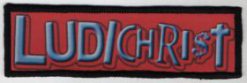 Ludichrist Logo - Small Printed Patch