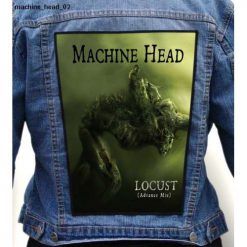 Machine Head 02 - Photo Quality Printed Back Patch