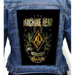 Machine Head 10 - Photo Quality Printed Back Patch