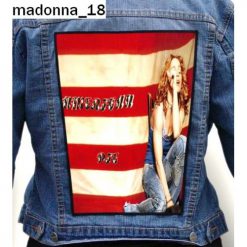 Madonna 18 - Photo Quality Printed Back Patch