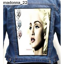 Madonna 22 - Photo Quality Printed Back Patch