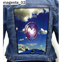 Magenta 02 - Photo Quality Printed Back Patch