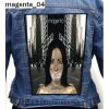Magenta 04 - Photo Quality Printed Back Patch