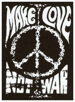Make Love Not W 13058 - Small Printed Patch