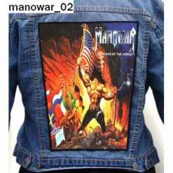 Manowar 02 - Photo Quality Printed Back Patch