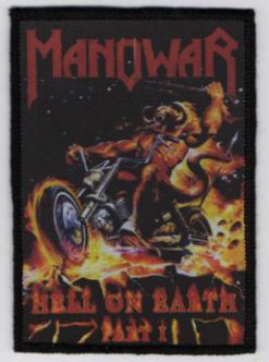 Manowar Hoep1 - Small Printed Patch