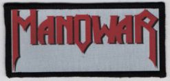 Manowar Logo2 - Small Printed Patch
