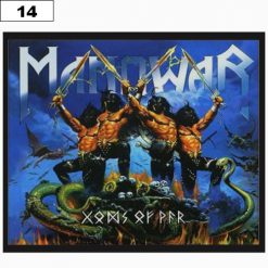 Manowar The Son 9542 - Small Printed Patch