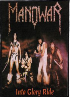 Manowar Igr - Monster Size Printed Back Patch (30x41cm - 11.7x 16.1inch)