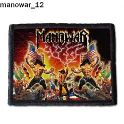 Manowar 12 - Small Printed Patch
