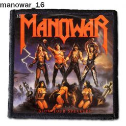 Manowar 16 - Small Printed Patch