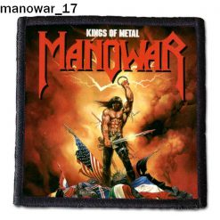 Manowar 17 - Small Printed Patch