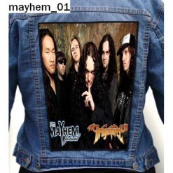 Mayhem 01 - Photo Quality Printed Back Patch