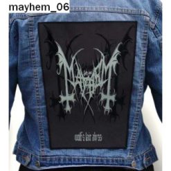 Mayhem 06 - Photo Quality Printed Back Patch