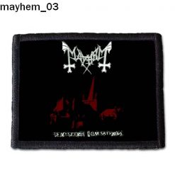 Mayhem 03 - Small Printed Patch