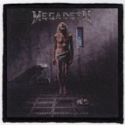 Megadeth Cte - Small Printed Patch