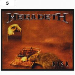 Megadeth Risk 0 9551 - Small Printed Patch