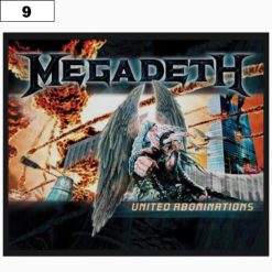 Megadeth United 9556 - Small Printed Patch