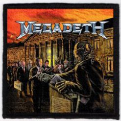 Megadeth 01 3 - Small Printed Patch