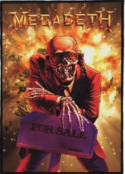 Megadeth Psbwb2 - Monster Size Printed Back Patch (30x41cm - 11.7x 16.1inch)