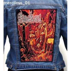 Merciless 01 - Photo Quality Printed Back Patch