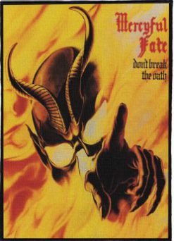 Mercyful Fate Dbto - Monster Size Printed Back Patch (30x41cm - 11.7x 16.1inch)