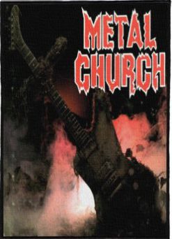 Metal Church Mc - Monster Size Printed Back Patch (30x41cm - 11.7x 16.1inch)
