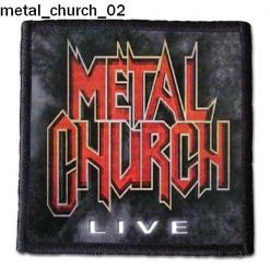 Metal Church 02 - Small Printed Patch