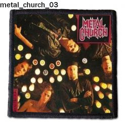 Metal Church 03 - Small Printed Patch