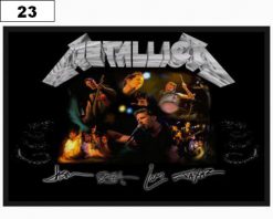 Metallica Black 9574 - Small Printed Patch