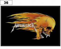 Metallica Burni 9584 - Small Printed Patch