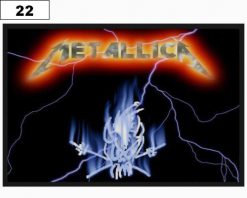Metallica Flash 9573 - Small Printed Patch