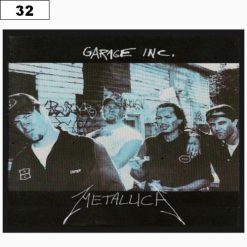 Metallica Garag 9580 - Small Printed Patch