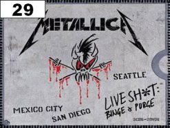 Metallica Live 9577 - Small Printed Patch