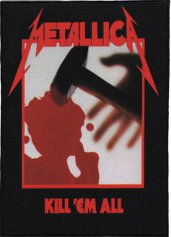 Metallica Kea - Monster Size Printed Back Patch (30x41cm - 11.7x 16.1inch)