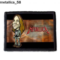 Metallica 58 - Small Printed Patch