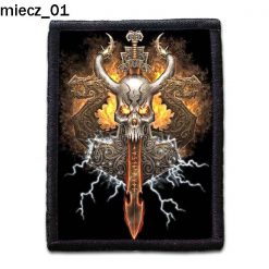 Miecz 01 - Small Printed Patch