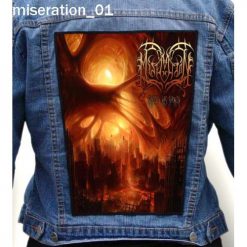 Miseration 01 - Photo Quality Printed Back Patch
