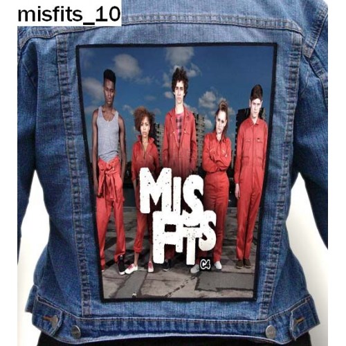 Misfits 10 Photo Quality Printed Back Patch King Of Patches