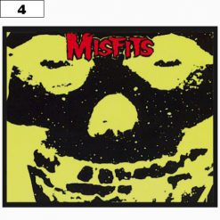 Misfits Logo 04 9585 - Small Printed Patch