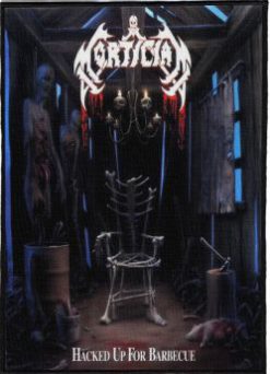 Mortician Hufb - Monster Size Printed Back Patch (30x41cm - 11.7x 16.1inch)