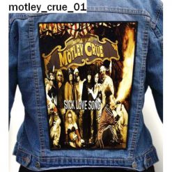Motley Crue 01 - Photo Quality Printed Back Patch