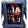 Motley Crue 12 - Photo Quality Printed Back Patch