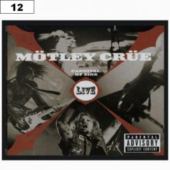 Motley Crue Car 9598 - Small Printed Patch