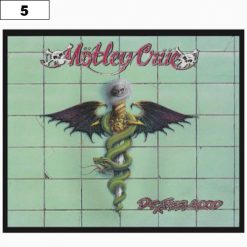 Motley Crue Dr 9592 - Small Printed Patch