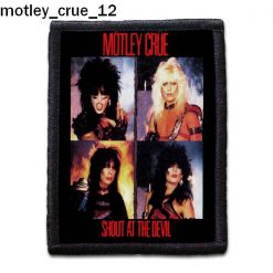 Motley Crue 12 - Small Printed Patch