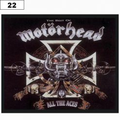 Motorhead All T 9612 - Small Printed Patch