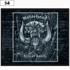 Motorhead Kiss 9617 - Small Printed Patch