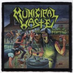 Municipal Waste Taop - Small Printed Patch